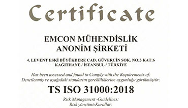 Emcon TS ISO 31000
